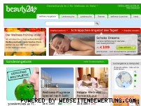 Bewertung in Wellness & Fitness für Webseite beauty24.de... Bewertung beauty24.de