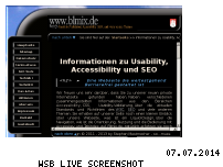Bewertung in Webdesign & SEO für Webseite blmix.de... Bewertung blmix.de