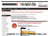 Bewertung in Computer & Software für Webseite softwareprogramme24.de... Bewertung softwareprogramme24.de